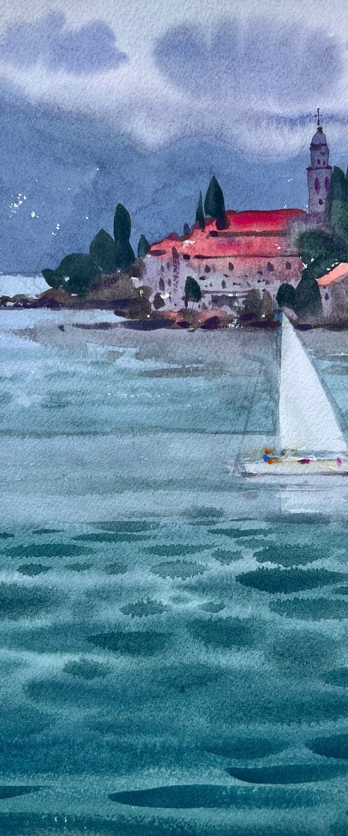 Sea Wind in Croatia by Andrii Kovalyk