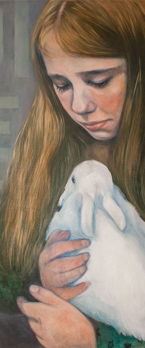Follow The White Rabbit / FREE SHIPPING by Nata Zaikina