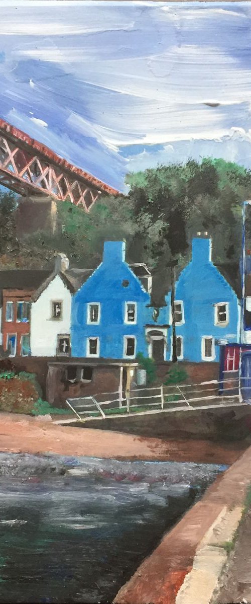 Hawes Inn, South Queensferry by Andrew  Reid Wildman
