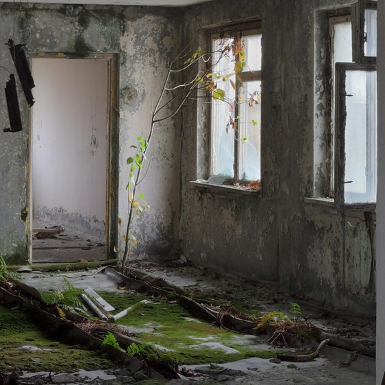 #098. Pripyat Hostel Hall 2 - XL size