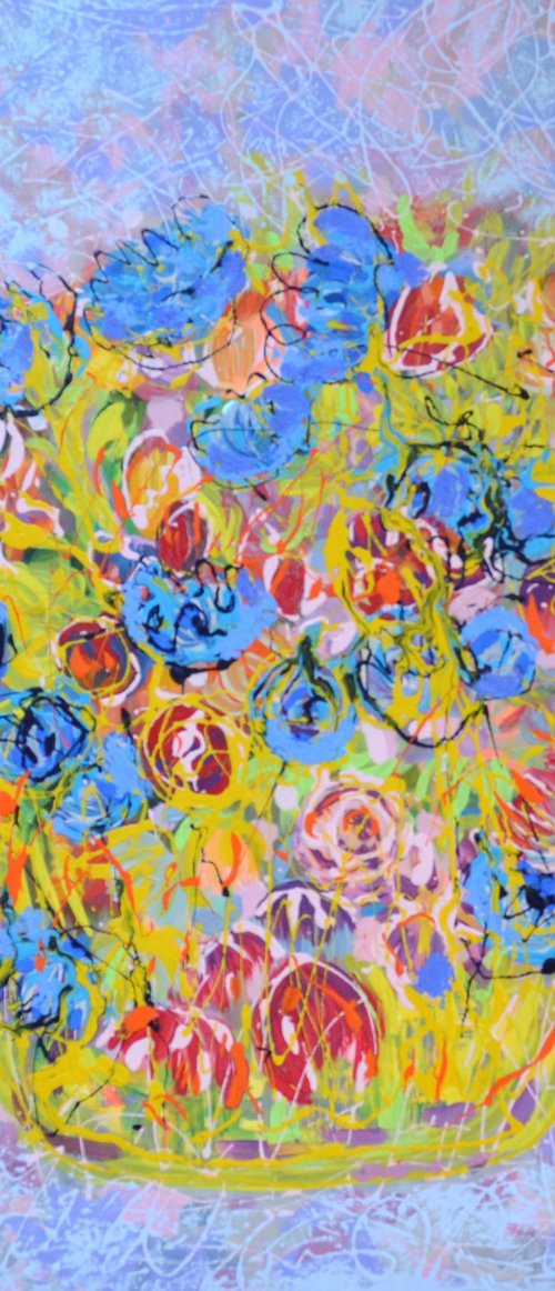 Lilac Bouquet by Lesley Blackburn