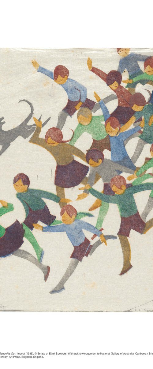 School is Out by Ethel Spowers