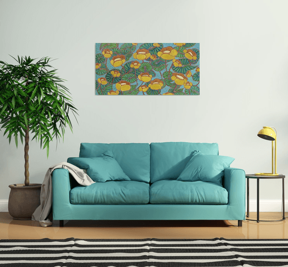 Yellow water Lilies