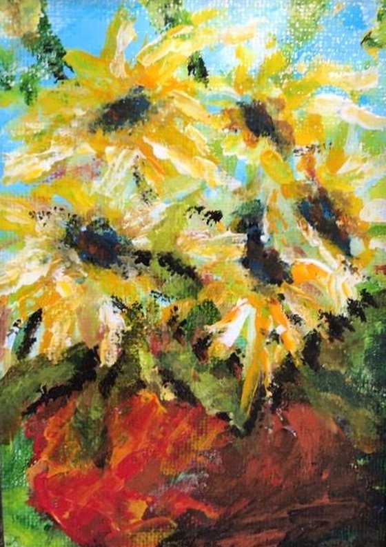 Summer Sunflowers (Miniature)