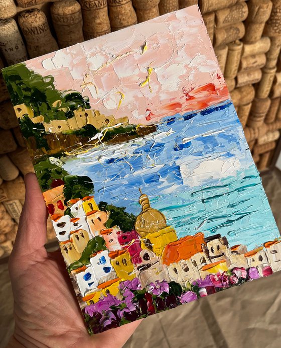 Positano Painting