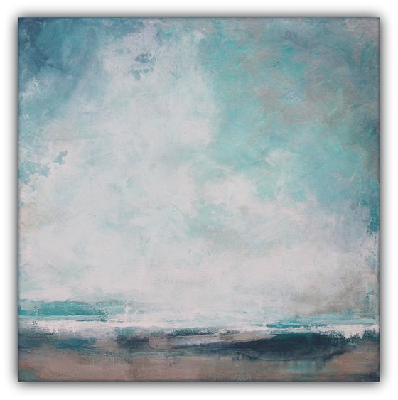 Surf Side - Abstract Landscape Painting