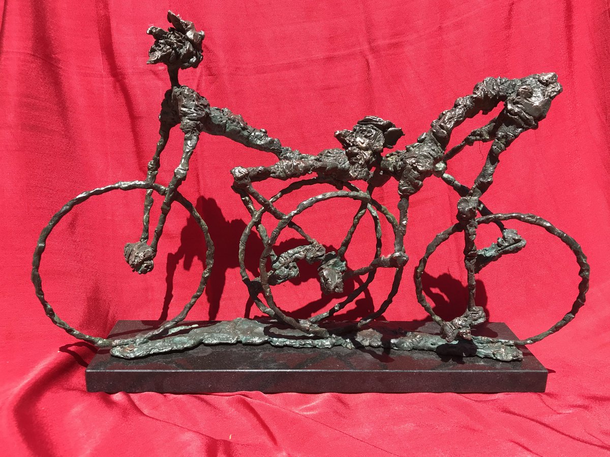 Crazy cyclists 2 by Toth Erno