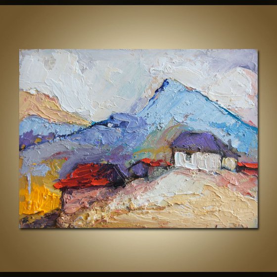 Lanscape, oil painting
