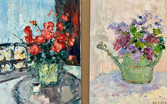 Still life with flowers