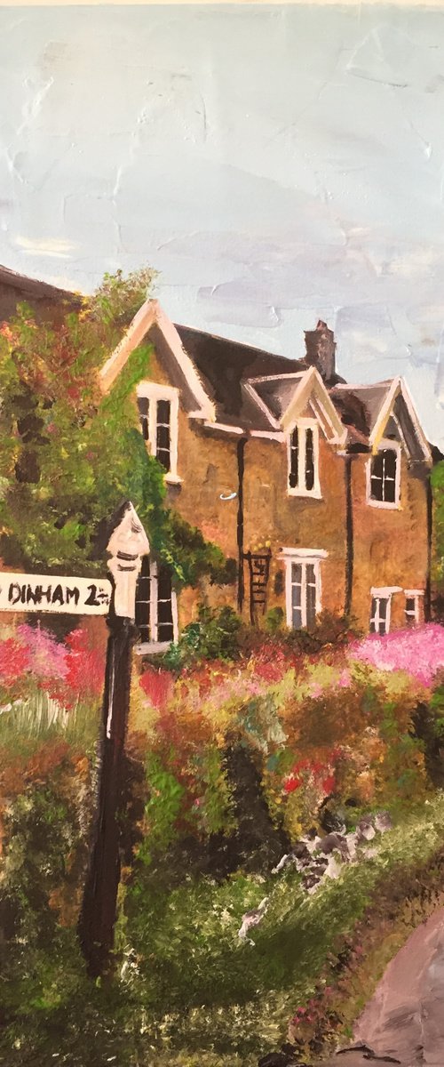 Somerset, Houses and Flowers by Andrew  Reid Wildman