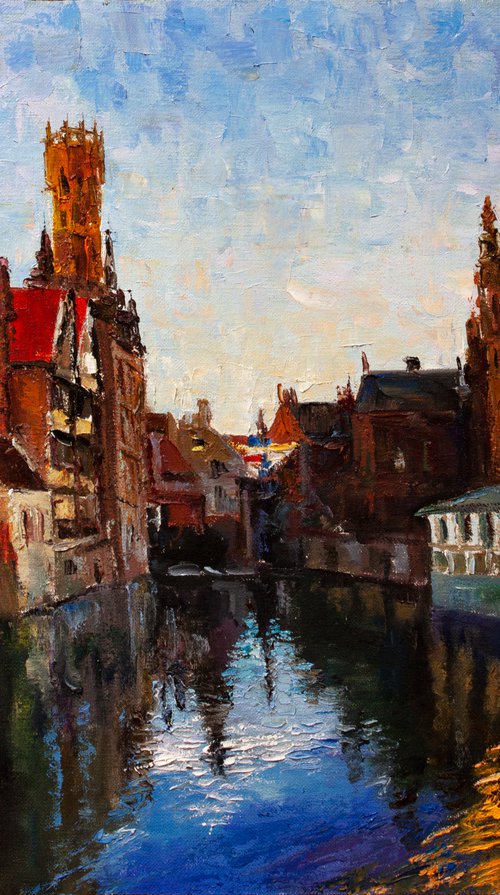 Old town by Aleksandr Neliubin