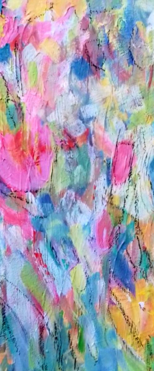 Abstract Garden VII by Jan Rippingham