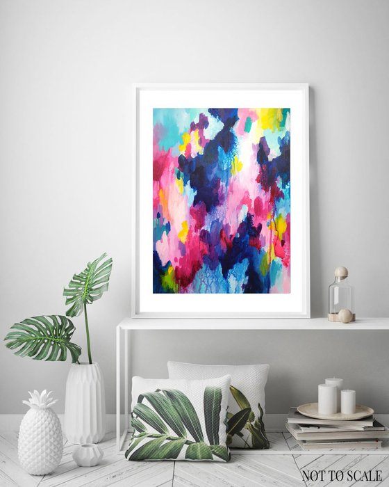 Abstract Original Painting - Magic In Your Hands