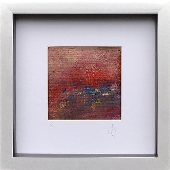 Edit 2.15 - Framed abstract painting