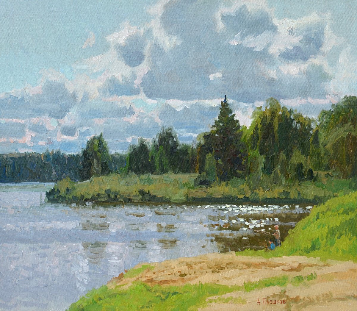 Tureya River by Alexey Pleshkov