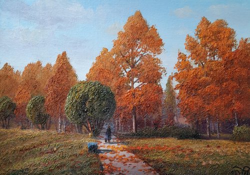 Autumn day by Dmitrij Tikhov