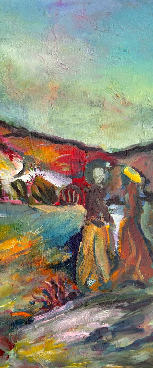 Lovers in Highland Valley by Razmik Manoyan