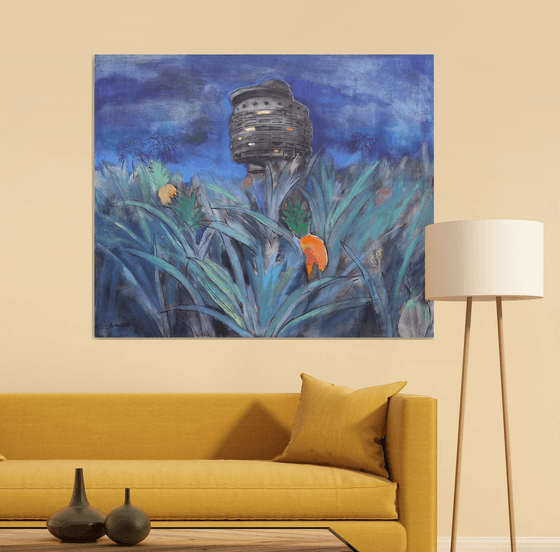 Hotel Salut. Kyiv. Night