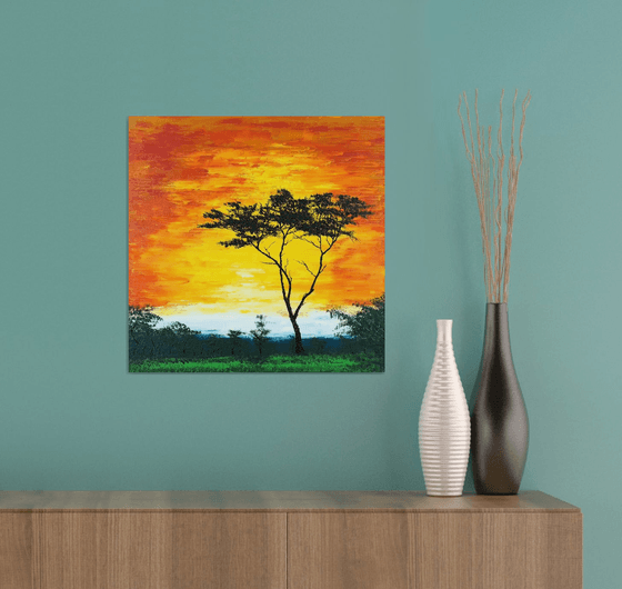Sunny tree