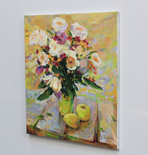 Morning Stillness Summer flowers