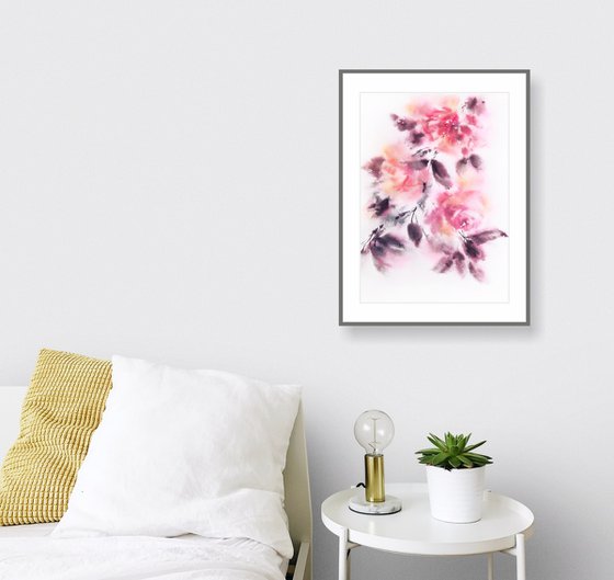 Pink roses