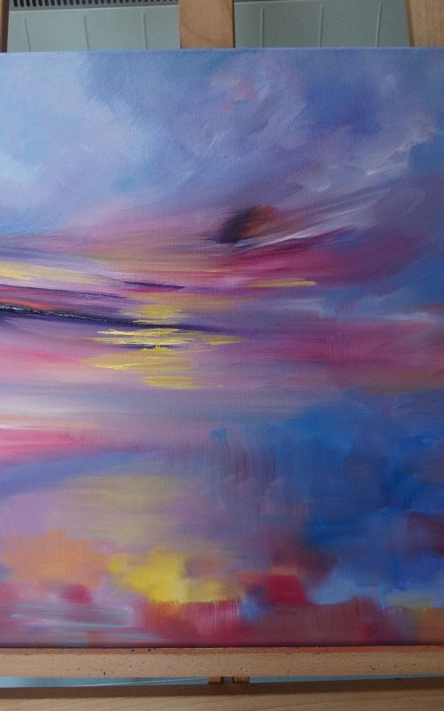 Crimson Lake by Lesley Blackburn
