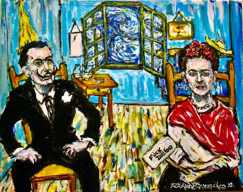 Frida & Dali' in Arles by Richard Barrenechea