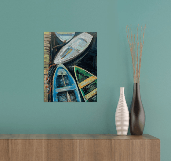 Boats on the river