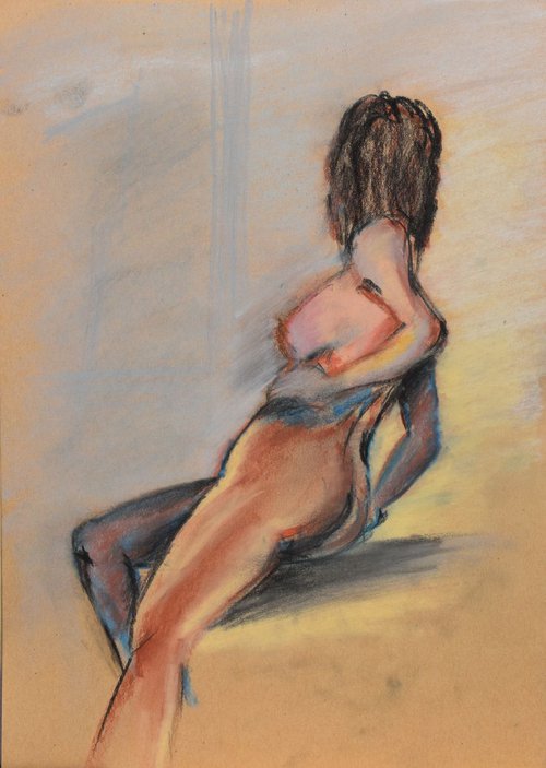 Naked girl 014 by Gennadi Belousov