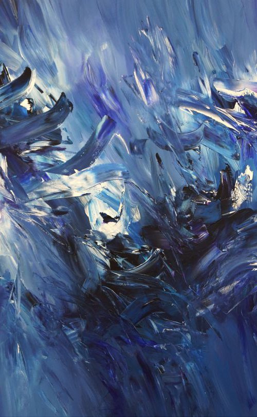 Deep Blue Inspirations XL 1 by Peter Nottrott