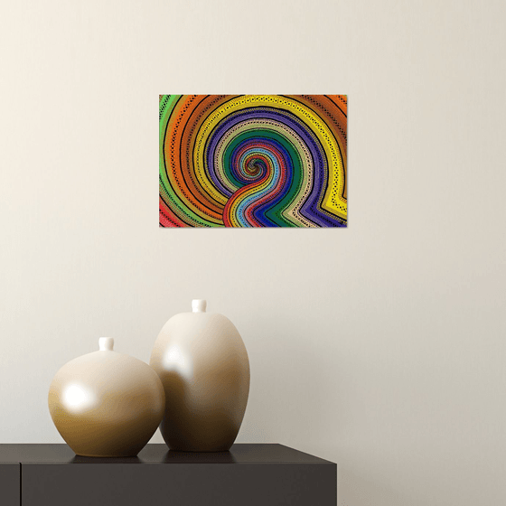 Psychedelic spiral