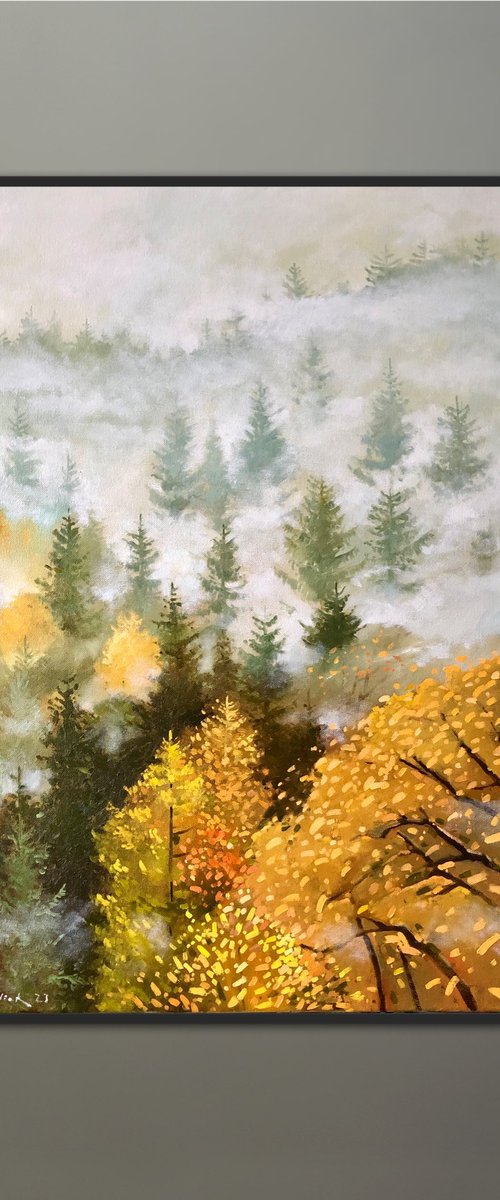 Foggy Forest #3 by Volodymyr Smoliak