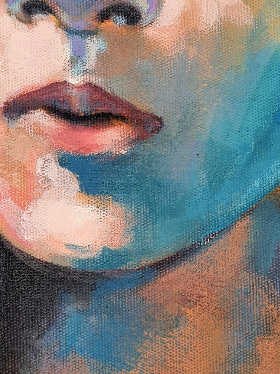 portrait with red  11-13-25