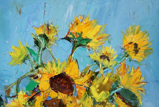 " Sunflowers "