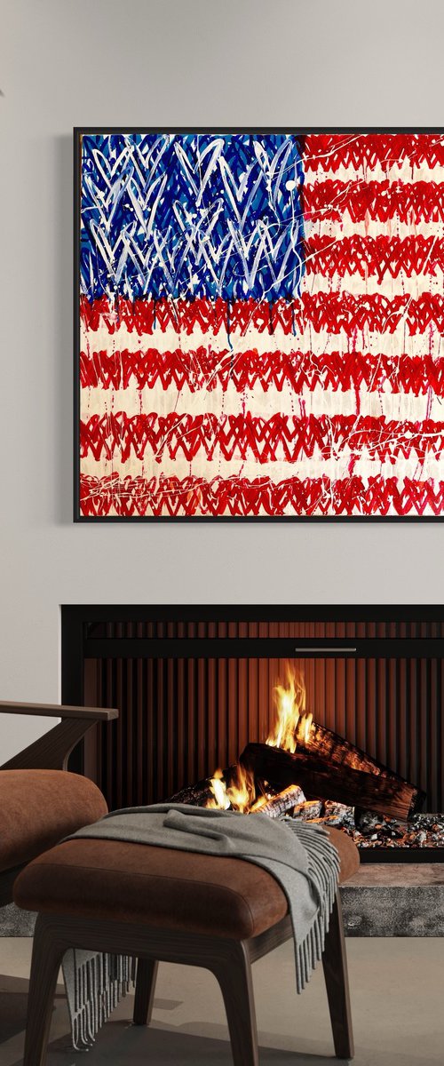 America lover! by Mercedes Lagunas
