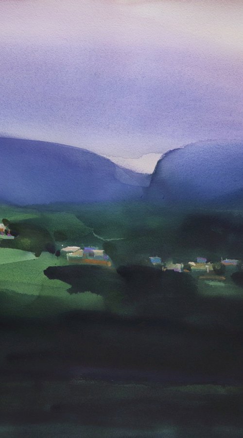 Hamlet on himachal hills by Prashant Prabhu