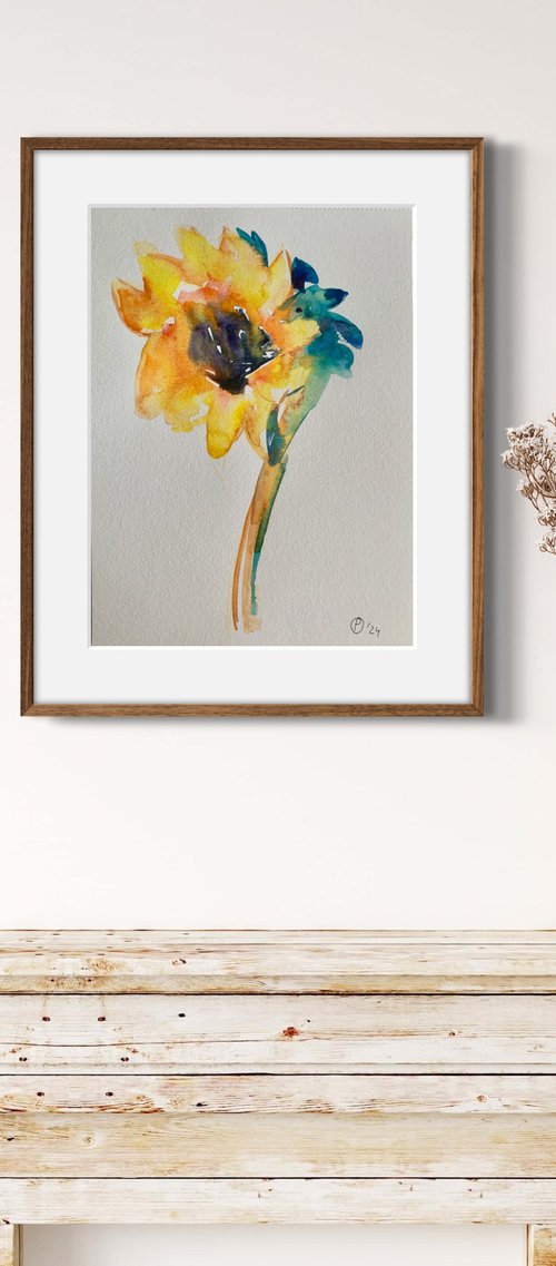 Sunflower by Olga Pascari