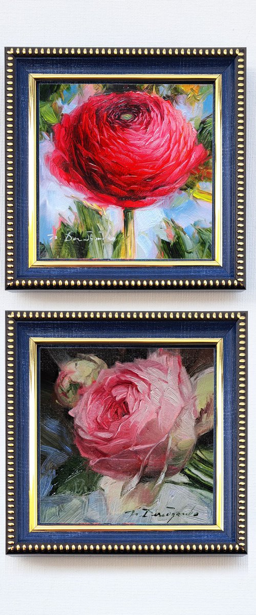 Love flowers by Nataly Derevyanko