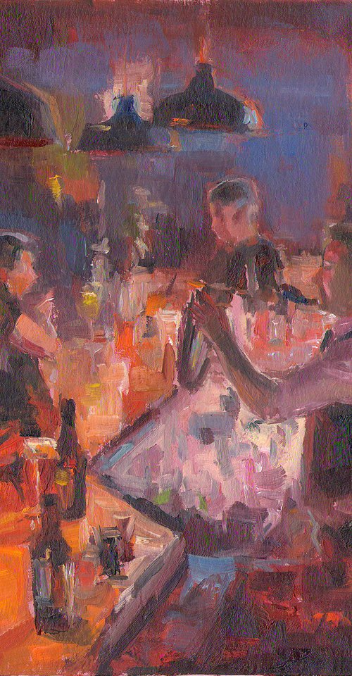 In the pub #3 by Vachagan Manukyan