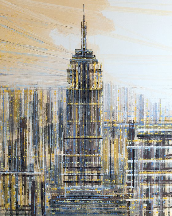 New York - The Empire State Building In Neutral Colours