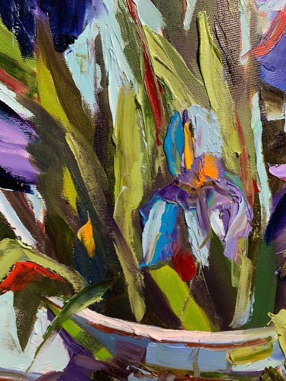 Irises Flowers.#3