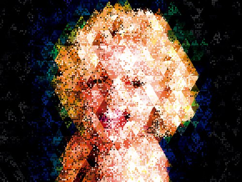 Monroe digital/original artwork by Javier Diaz