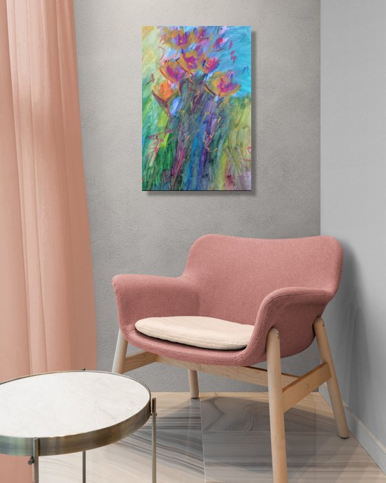 Colorful Flowers Bloom