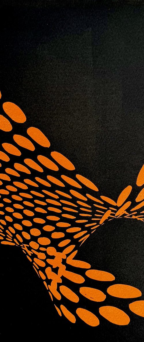 Orange Gossamer by Jacqui Jones