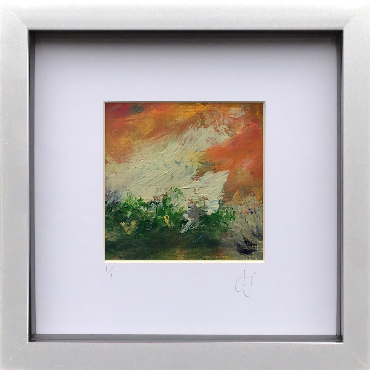 Edit 1.1 - Original, framed painting by Jon Joseph