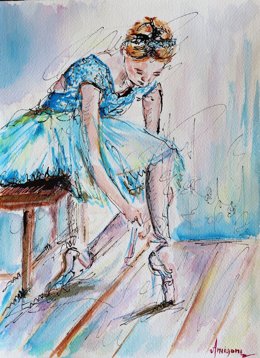 Ballerina 3 by Antigoni Tziora