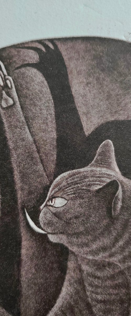 My cat's name is Hitchcock by Vaclav Iljasenko