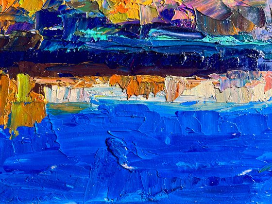 Overlooking the City River