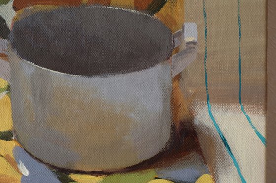 Still life with a pot