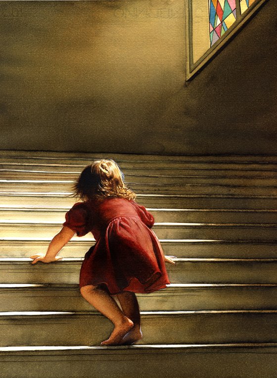 Steep stairs of life